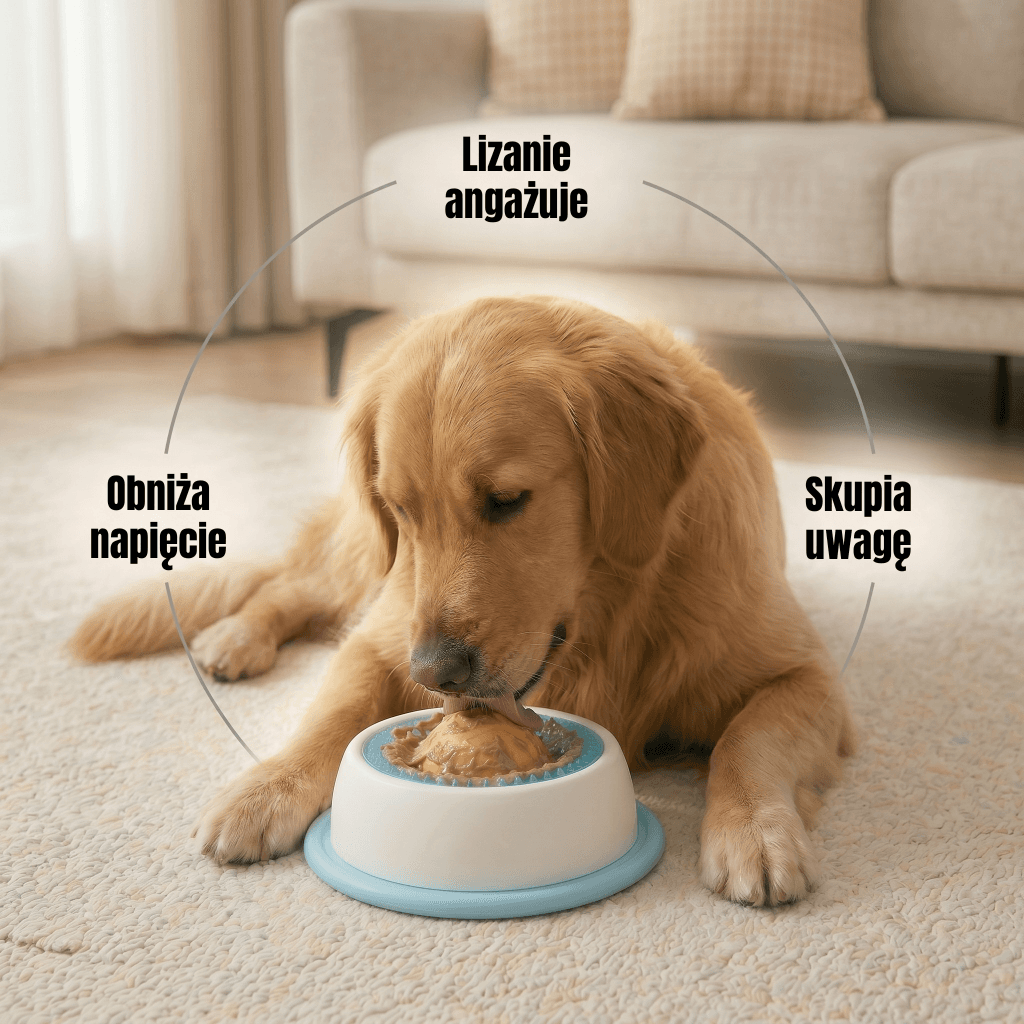 CalmPup - miska uspokajająca psa