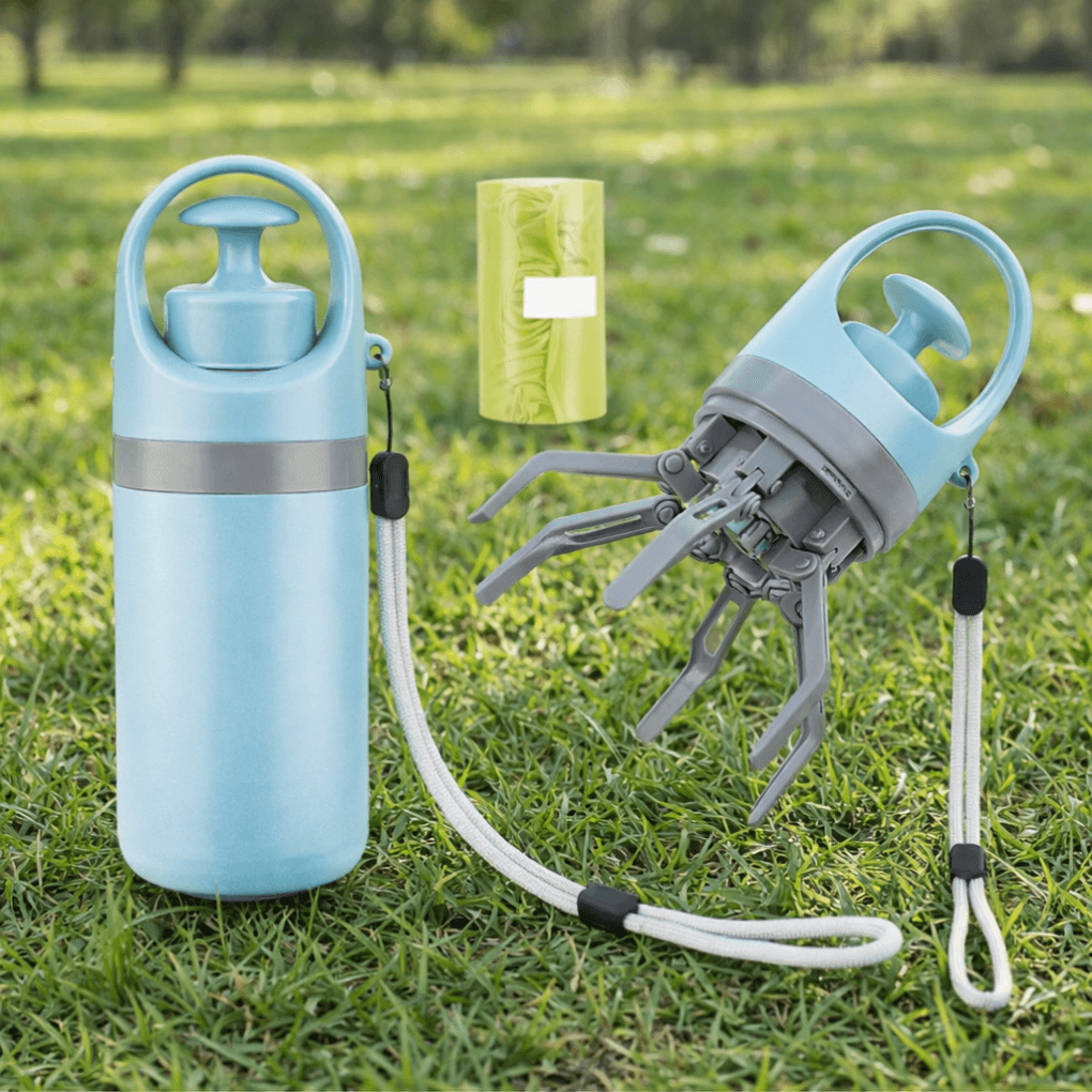 CleanPaw - łopatka do zbierania odchodów bez dotykania + gratis 15 woreczków