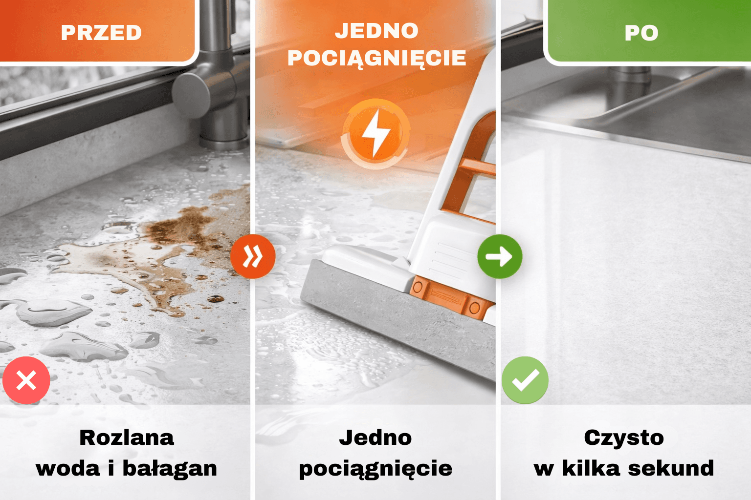 CLEAN SWIPE - mini mop kuchenny