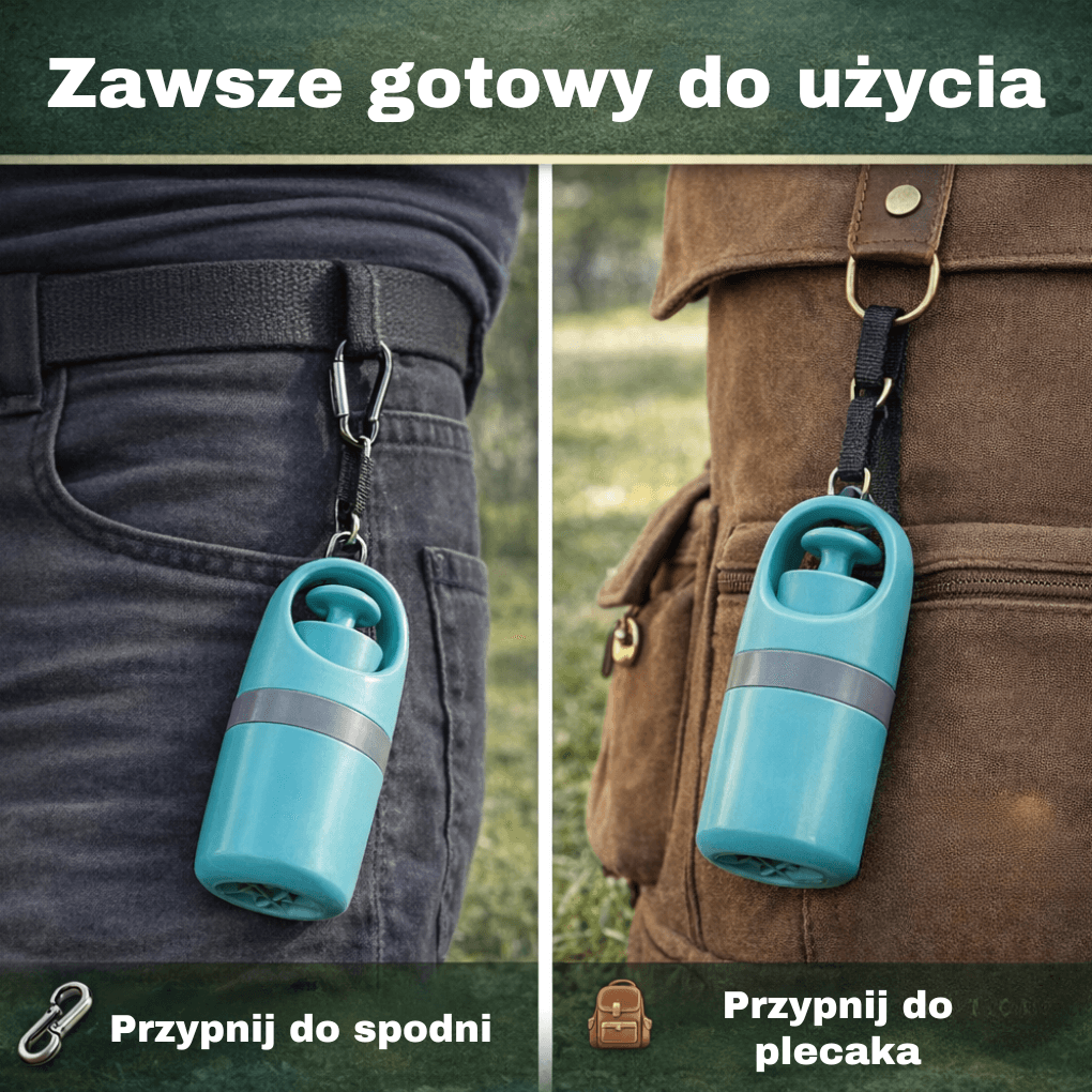 CleanPaw - łopatka do zbierania odchodów bez dotykania + gratis 15 woreczków