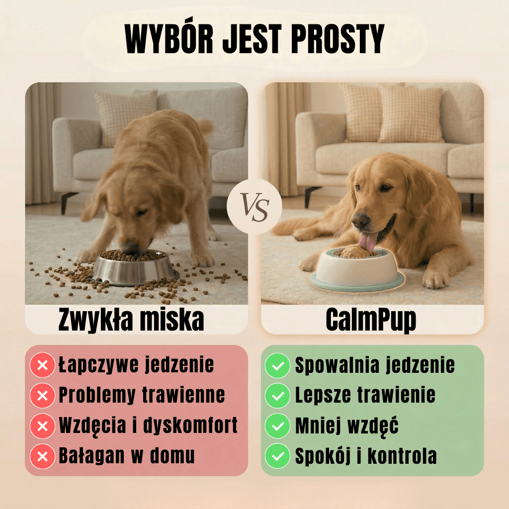 CalmPup - miska uspokajająca psa