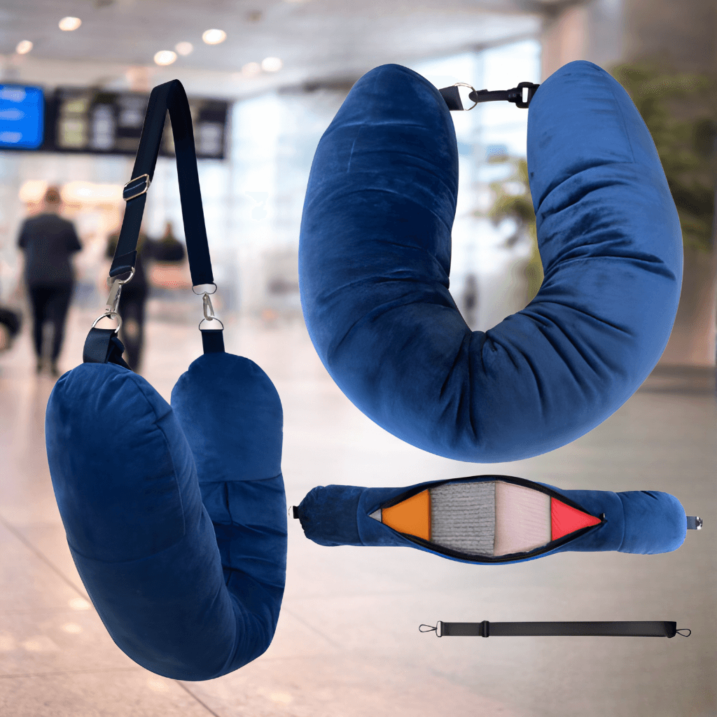 FlyPack – poduszka podróżna na ubrania